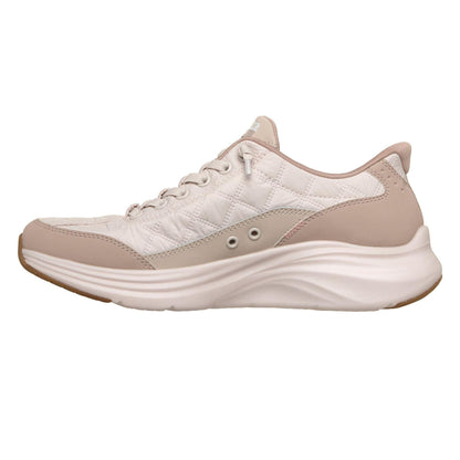 Natural - Back - Skechers Womens-Ladies Foam Trainers