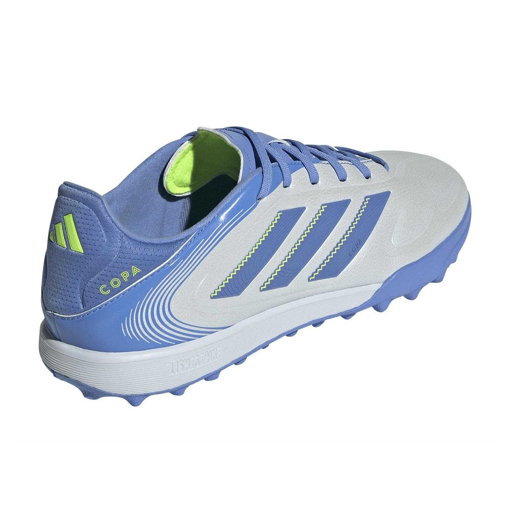 Blue-Silver - Back - Adidas Mens Copa Pure 3 League Artificial Ground Football Boots