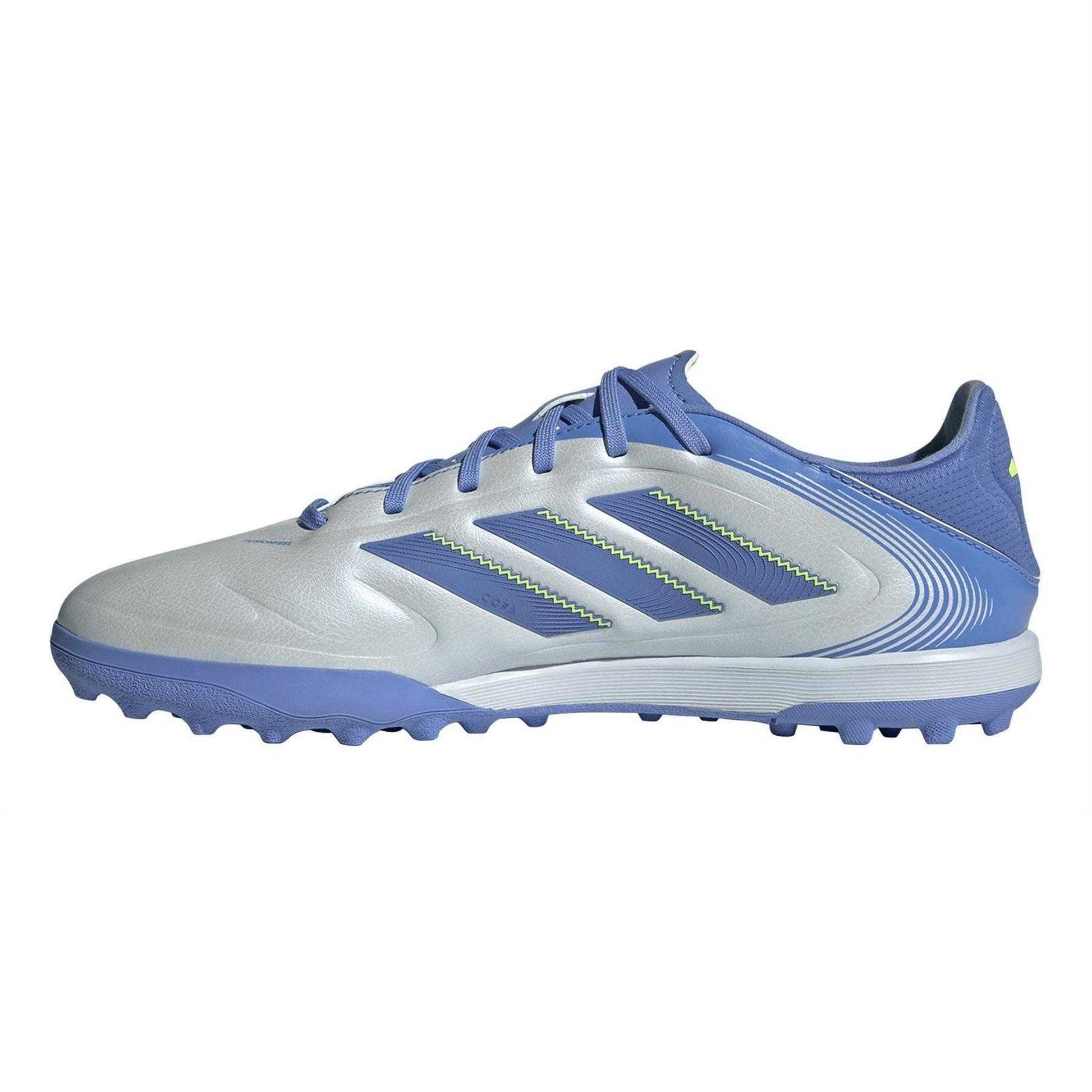 Blue-Silver - Side - Adidas Mens Copa Pure 3 League Artificial Ground Football Boots
