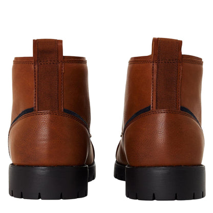 Brown - Back - Original Penguin Mens Chukka Boots