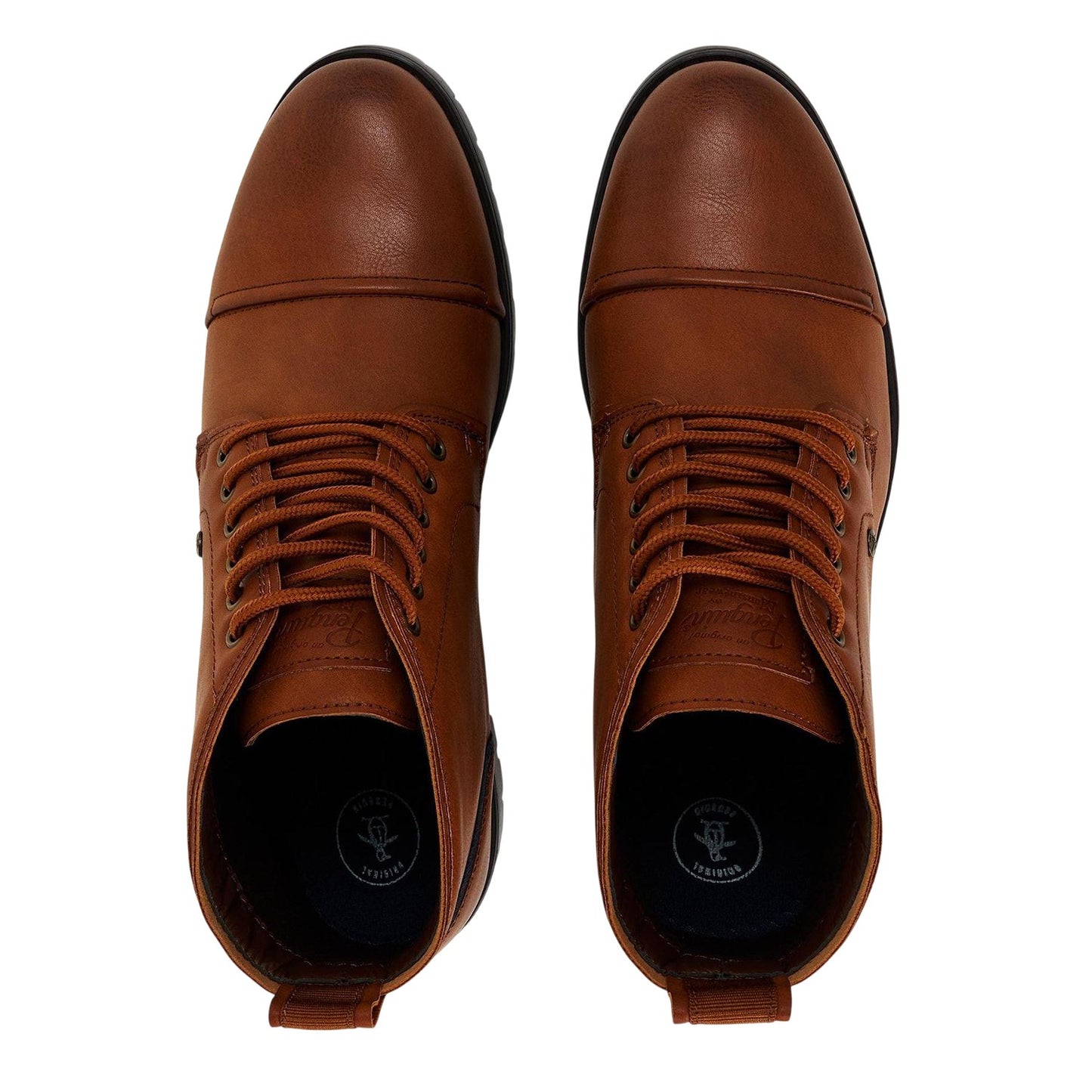 Brown - Side - Original Penguin Mens Chukka Boots