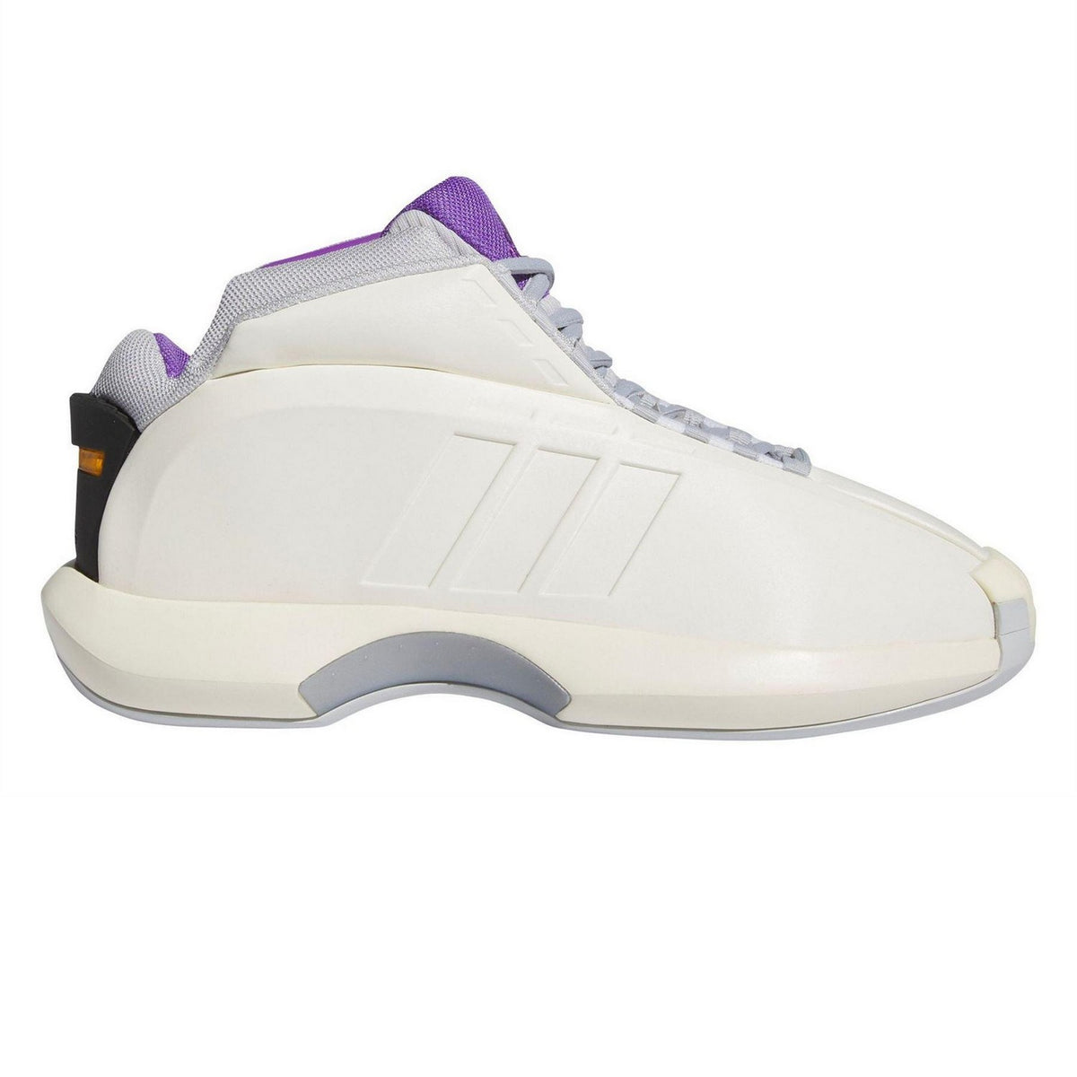 Cream - Front - Adidas Mens Crazy Basketball Shoes