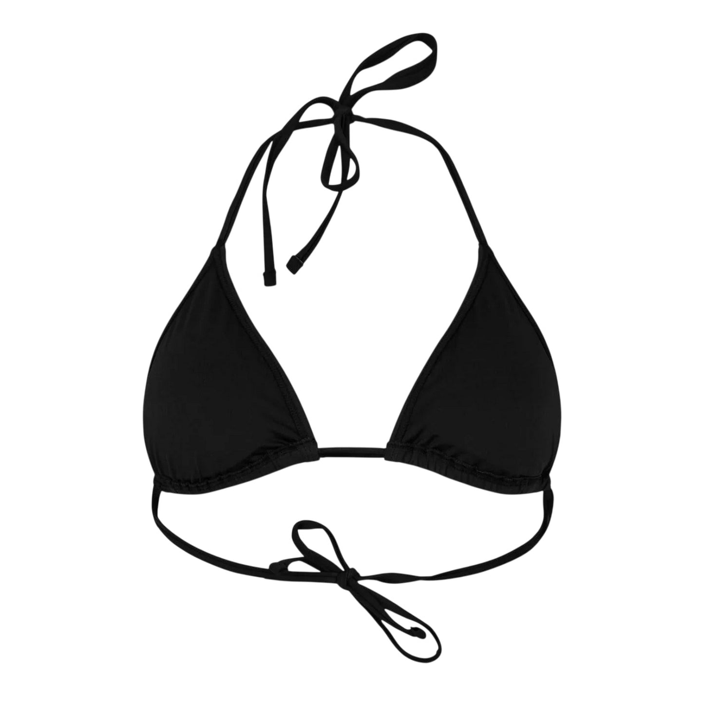 Black - Back - Jack Wills Womens-Ladies Triangle Bikini Top