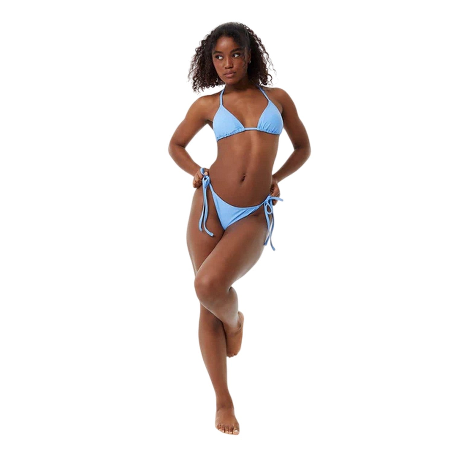 Marina Blue - Lifestyle - Jack Wills Womens-Ladies Triangle Bikini Top