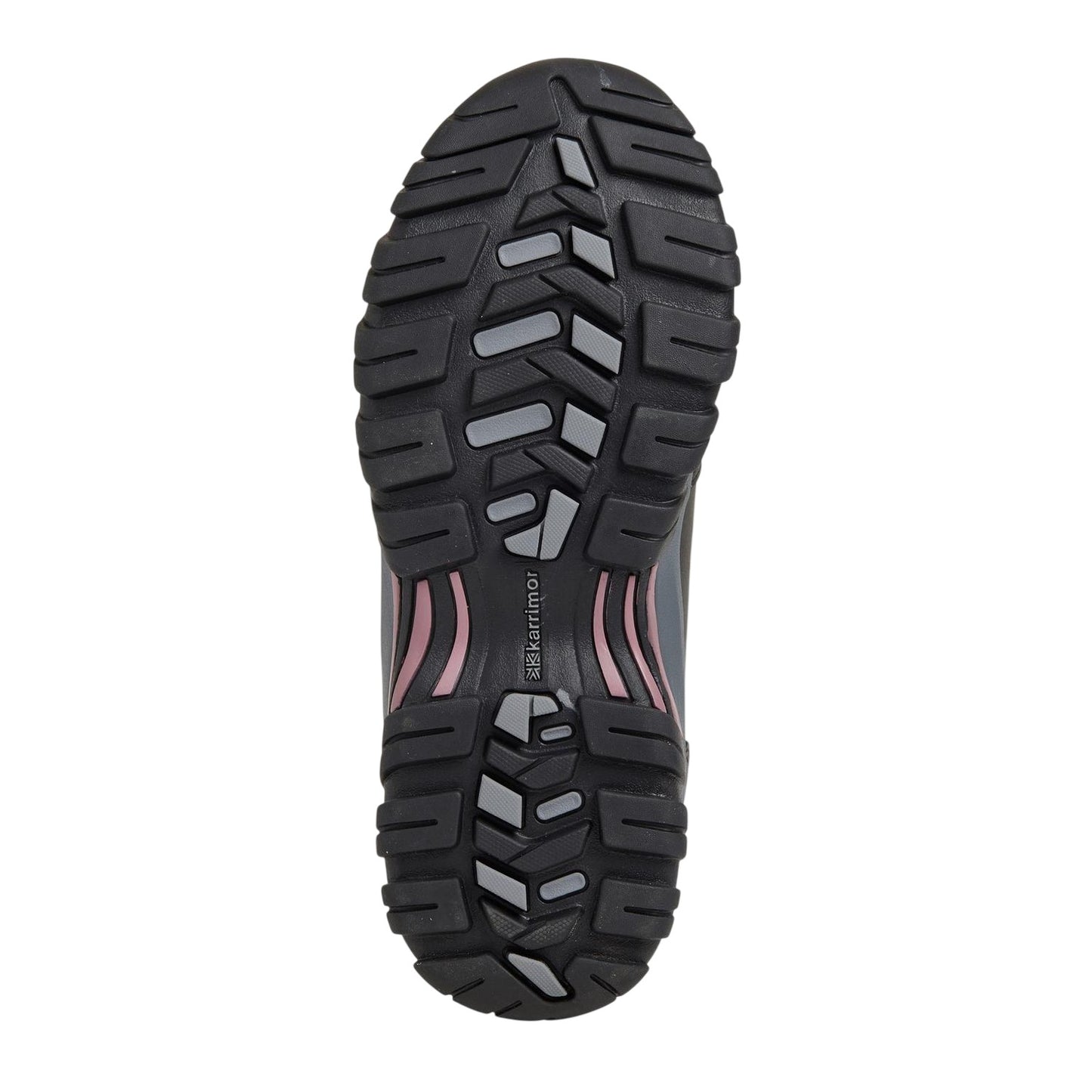 Black - Side - Karrimor Womens-Ladies Mendip Leather Hiking Boots