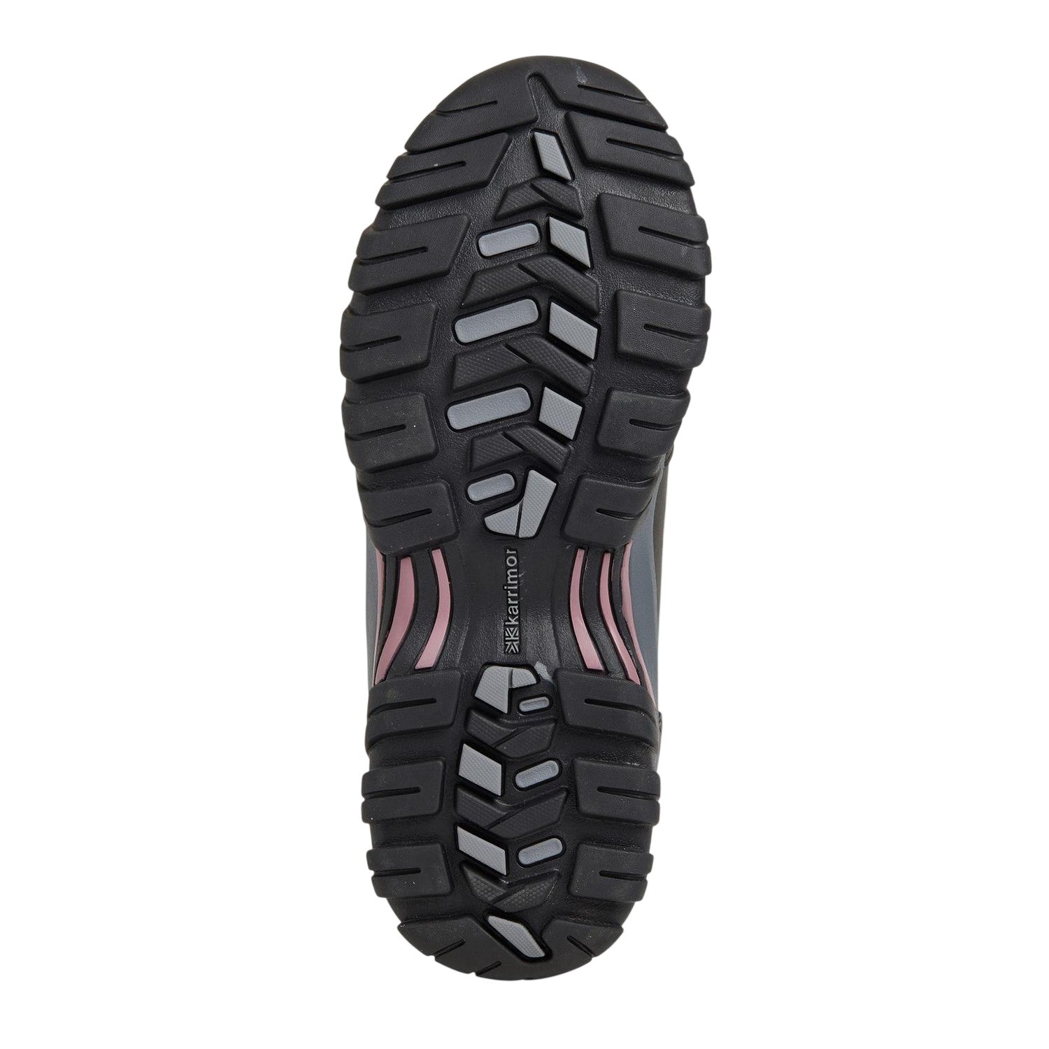 Black - Side - Karrimor Womens-Ladies Mendip Leather Hiking Boots