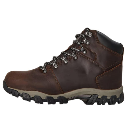 Chocolate - Back - Karrimor Womens-Ladies Mendip Leather Hiking Boots