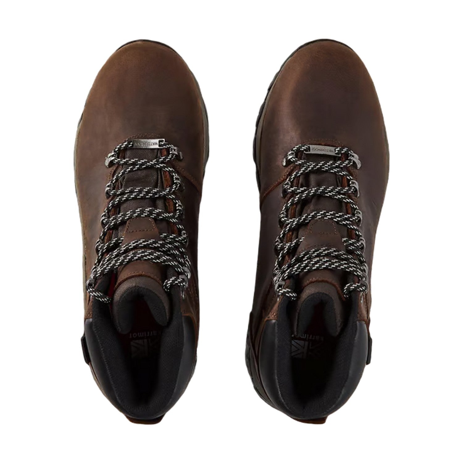 Chocolate - Side - Karrimor Womens-Ladies Mendip Leather Hiking Boots