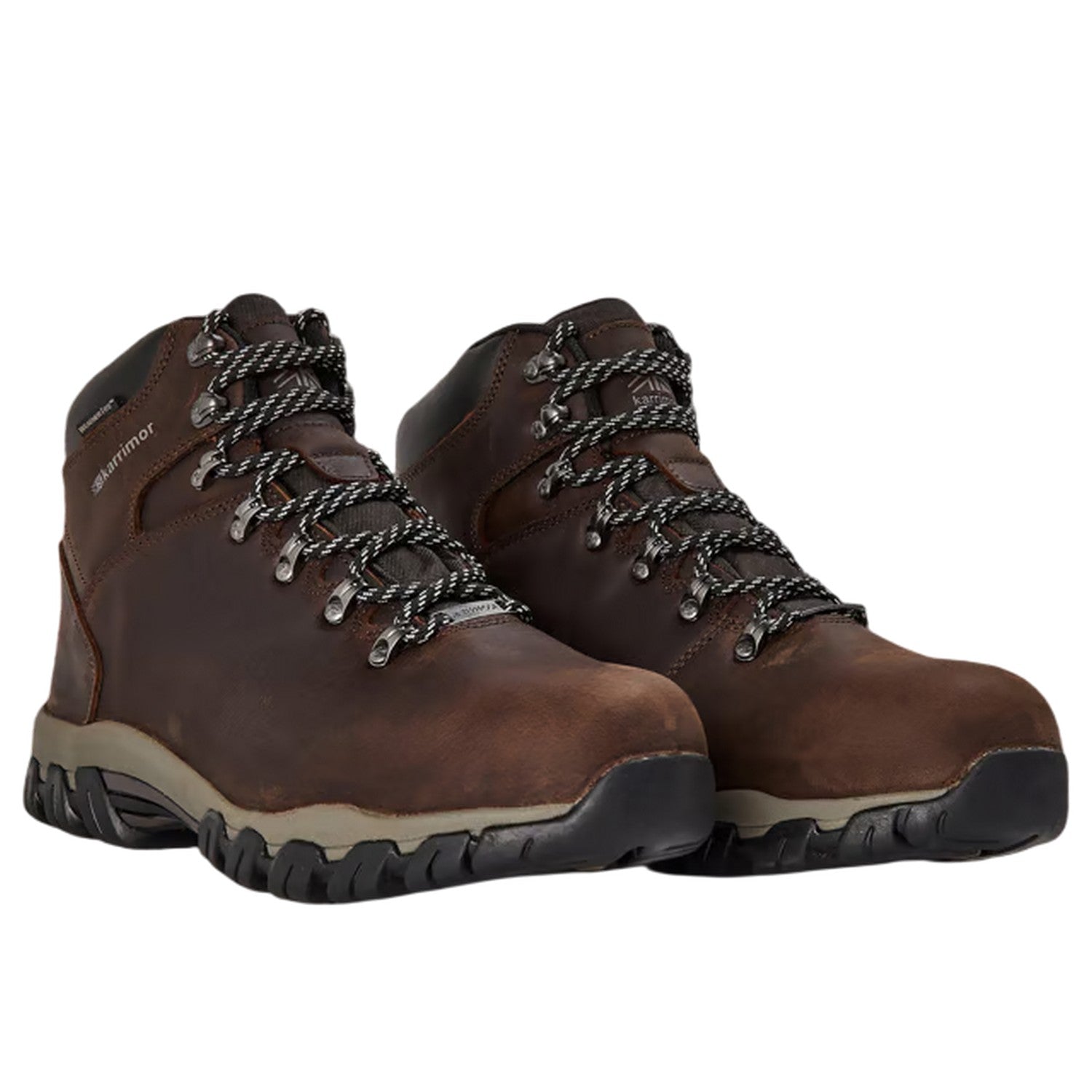 Chocolate - Lifestyle - Karrimor Womens-Ladies Mendip Leather Hiking Boots