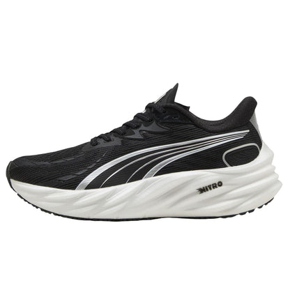 Black-White - Back - Puma Womens-Ladies Nitro 4 Trainers