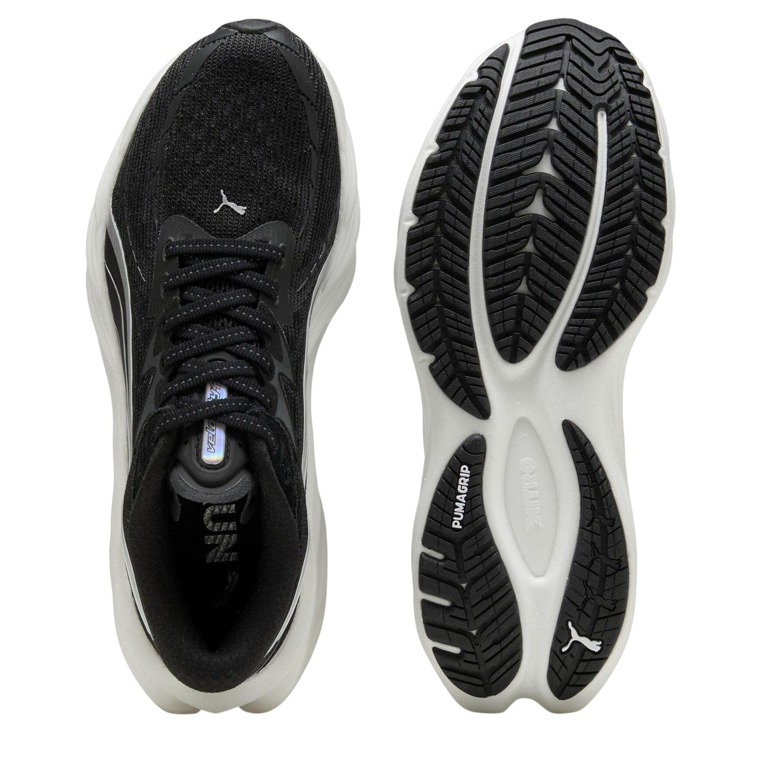 Black-White - Lifestyle - Puma Womens-Ladies Nitro 4 Trainers