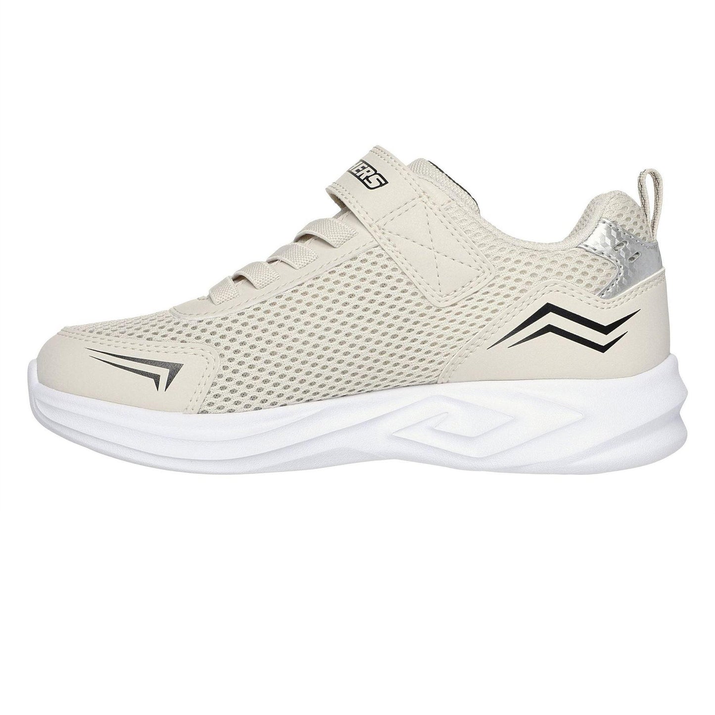 Natural - Back - Skechers Boys Mazematics Trainers