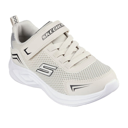 Natural - Pack Shot - Skechers Boys Mazematics Trainers