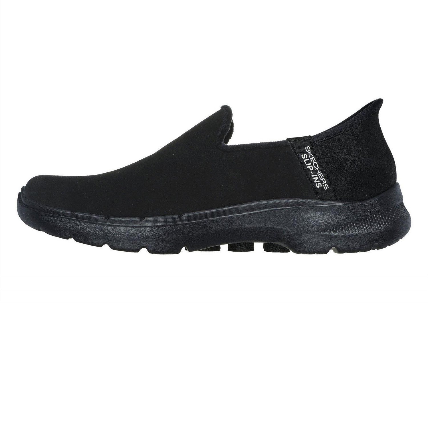 Black - Back - Skechers Mens Gowalk6 Textile Trainers