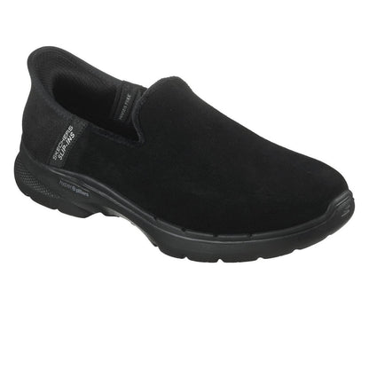 Black - Side - Skechers Mens Gowalk6 Textile Trainers