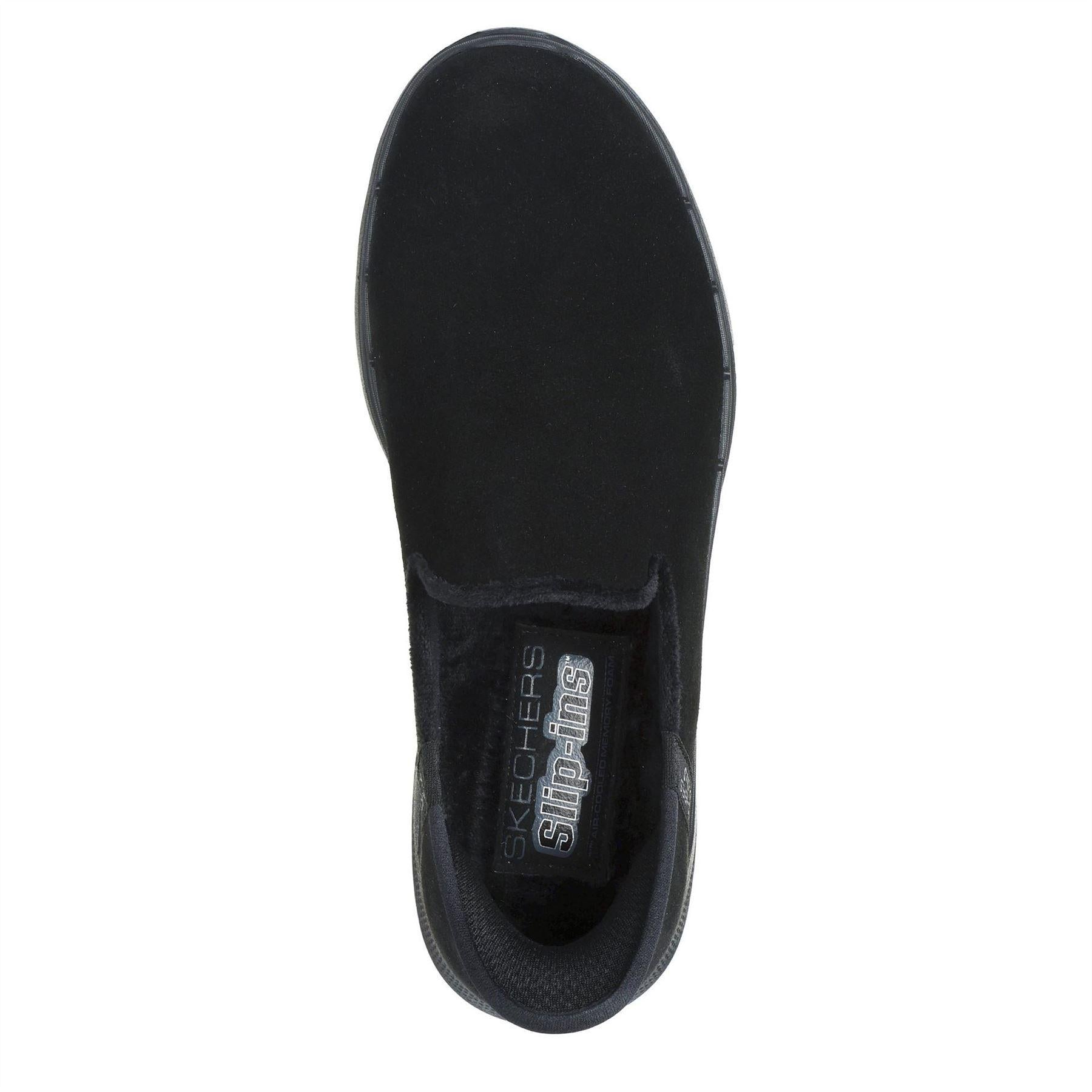 Black - Lifestyle - Skechers Mens Gowalk6 Textile Trainers