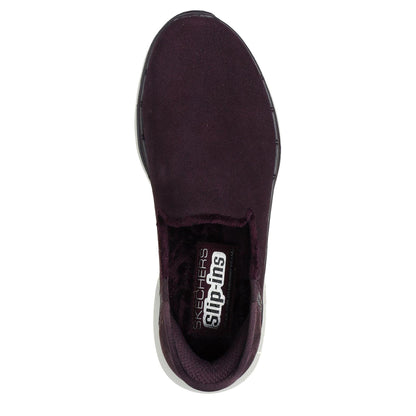 Plum - Lifestyle - Skechers Mens Gowalk6 Textile Trainers