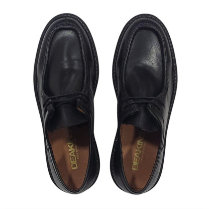 Black - Pack Shot - Nicholas Deakins Mens Full Grain Leather Derby Shoes