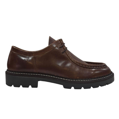 Brown - Lifestyle - Nicholas Deakins Mens Full Grain Leather Derby Shoes