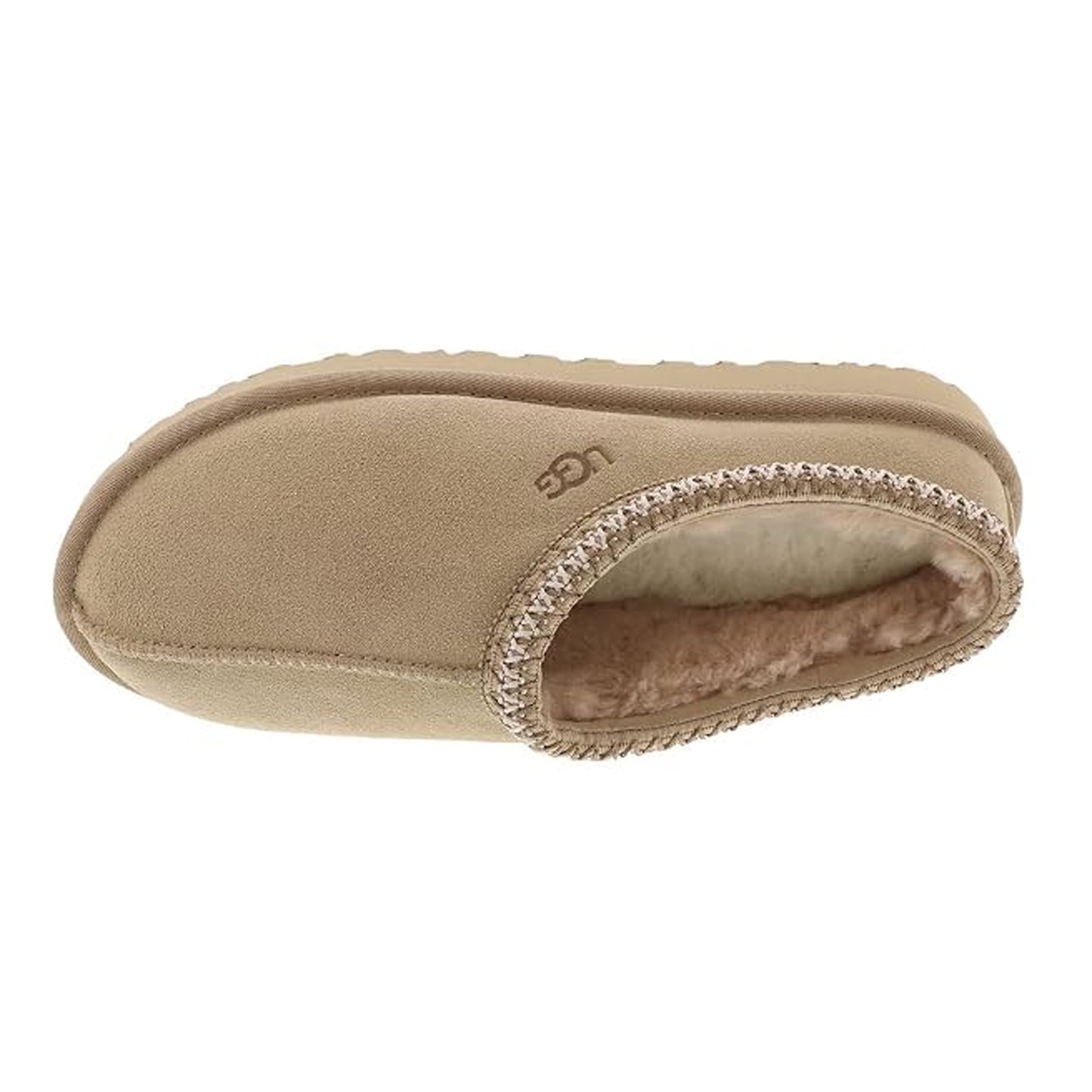 Sand - Side - Jack Wills Womens-Ladies Suede Flat Slippers