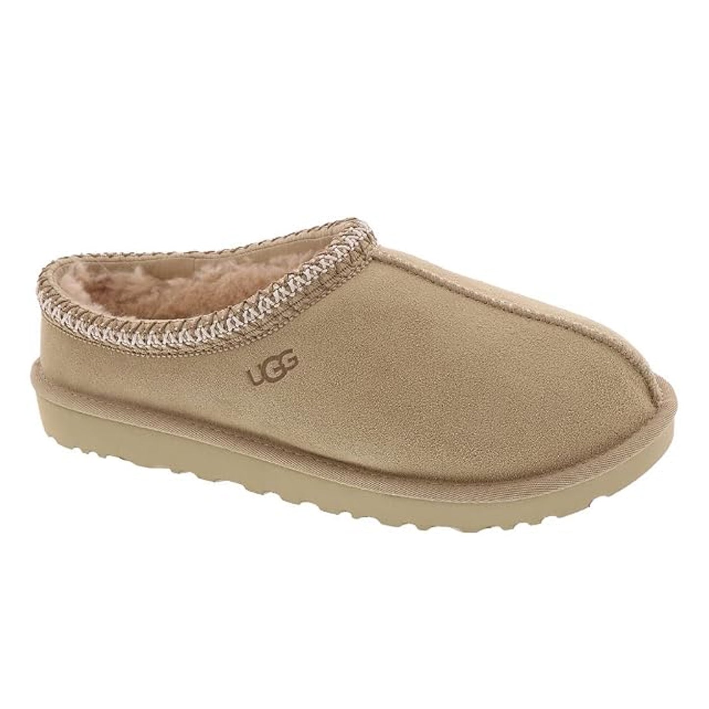 Sand - Front - Jack Wills Womens-Ladies Suede Flat Slippers