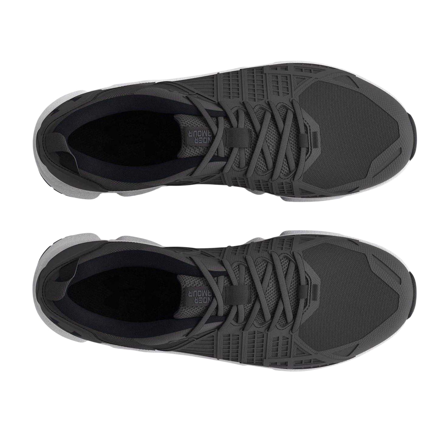 Grey - Lifestyle - Under Armour Womens-Ladies Micro G Strikefast Lace Up Trainers