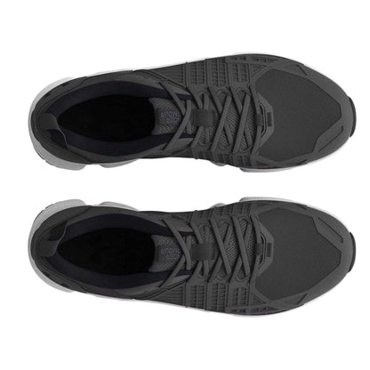 Grey - Lifestyle - Under Armour Womens-Ladies Micro G Strikefast Lace Up Trainers