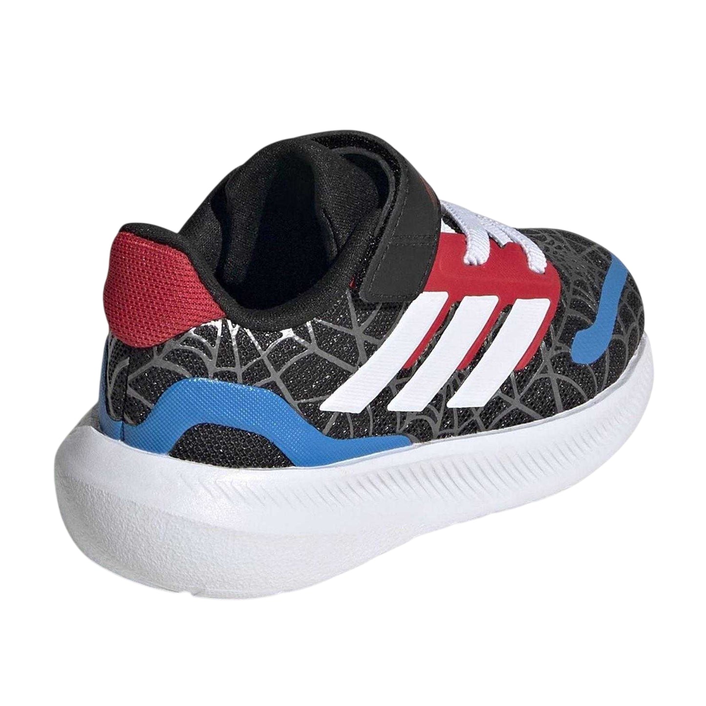 Black-White - Back - Spider-Man Baby Run Falcon Adidas Shoes