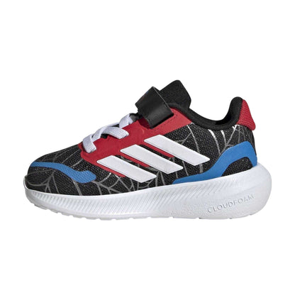 Black-White - Side - Spider-Man Baby Run Falcon Adidas Shoes