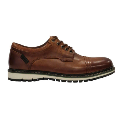 Tan - Lifestyle - Firetrap Mens Aubin Leather Shoes