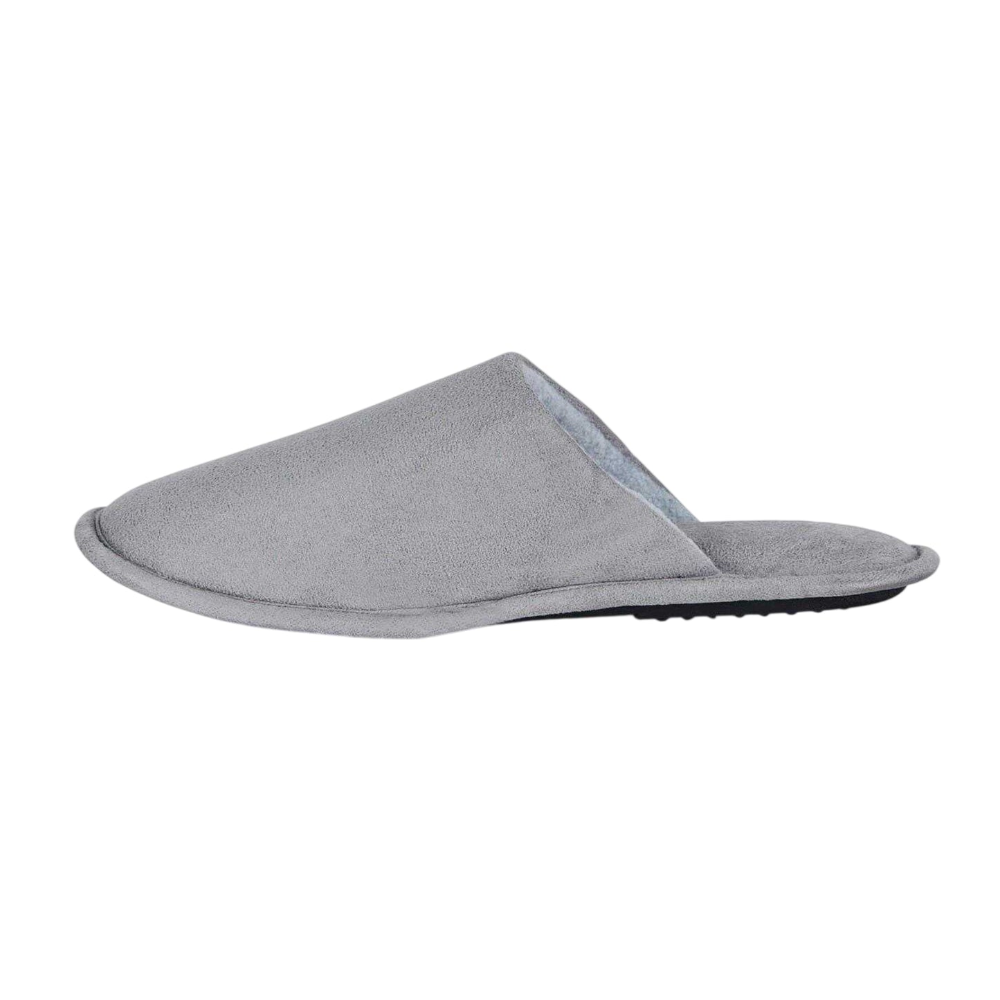 Grey - Back - Farah Mens Cullinan Flat Mule Slippers