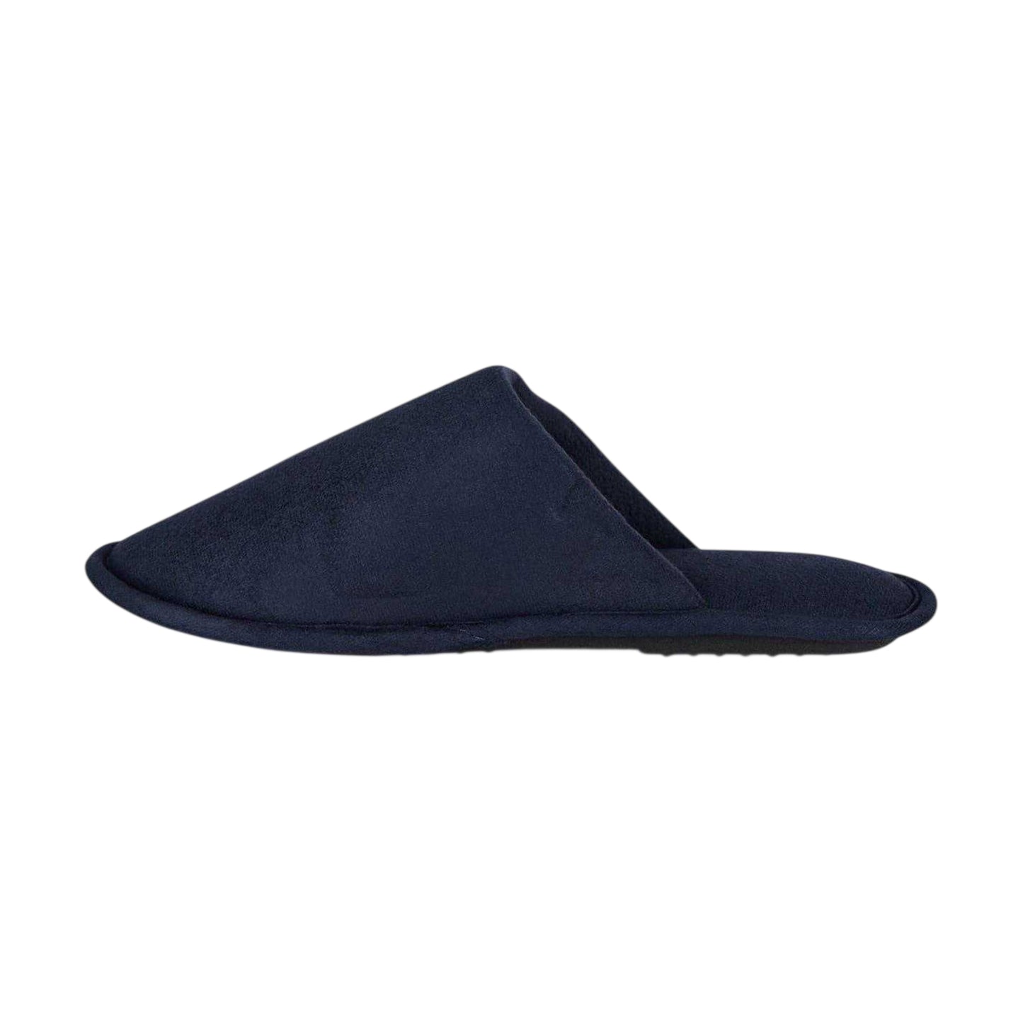 Navy - Back - Farah Mens Cullinan Flat Mule Slippers