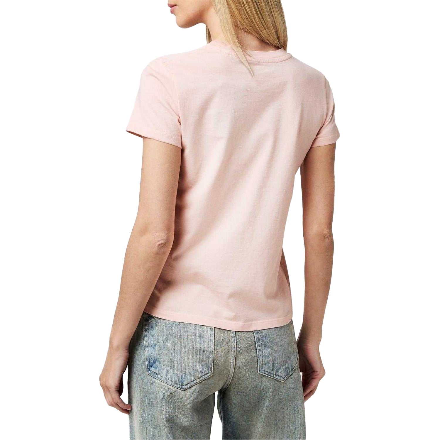 Peach Pink - Back - Levis Womens-Ladies Graphic Print T-Shirt