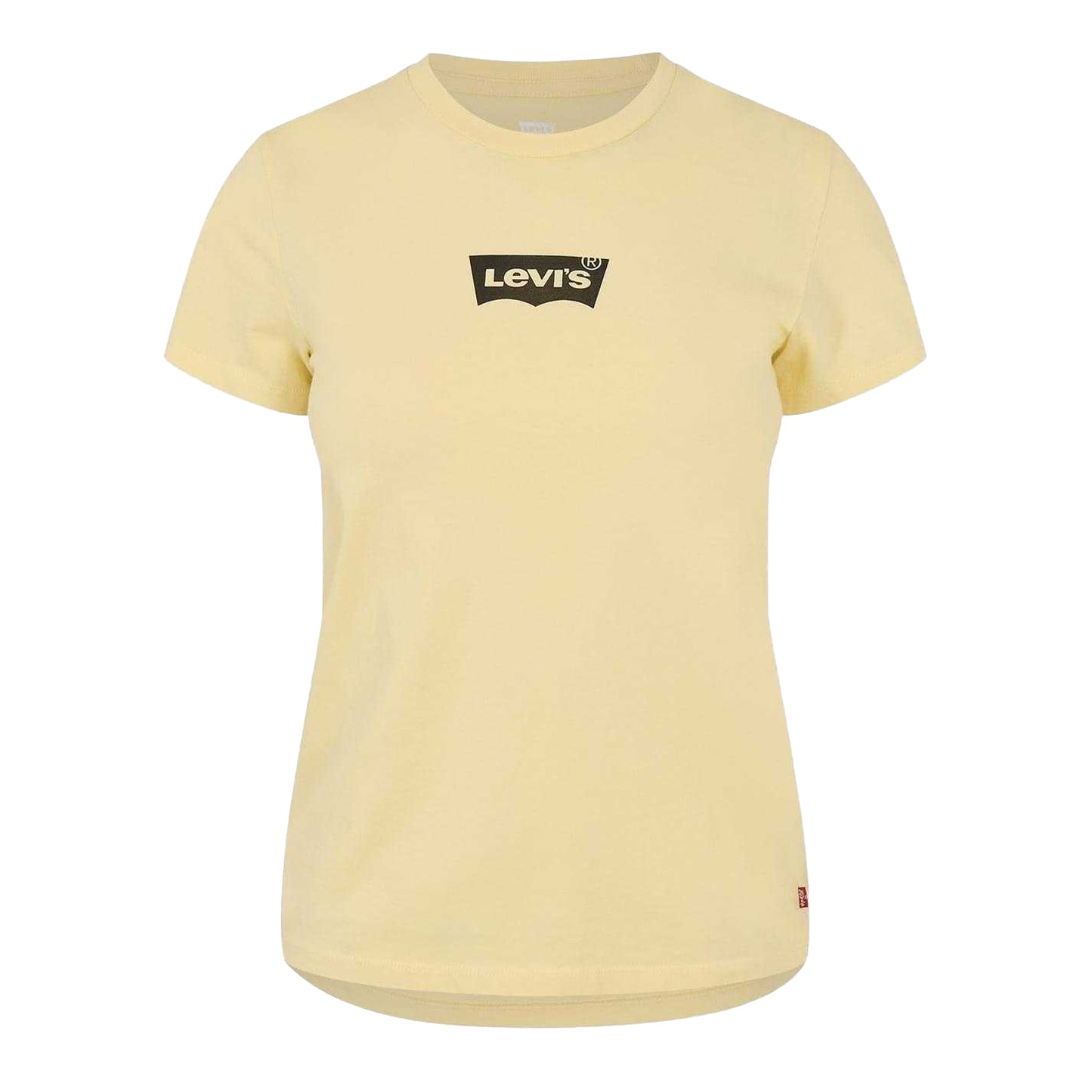 Butter Yellow - Front - Levis Womens-Ladies Graphic Print T-Shirt