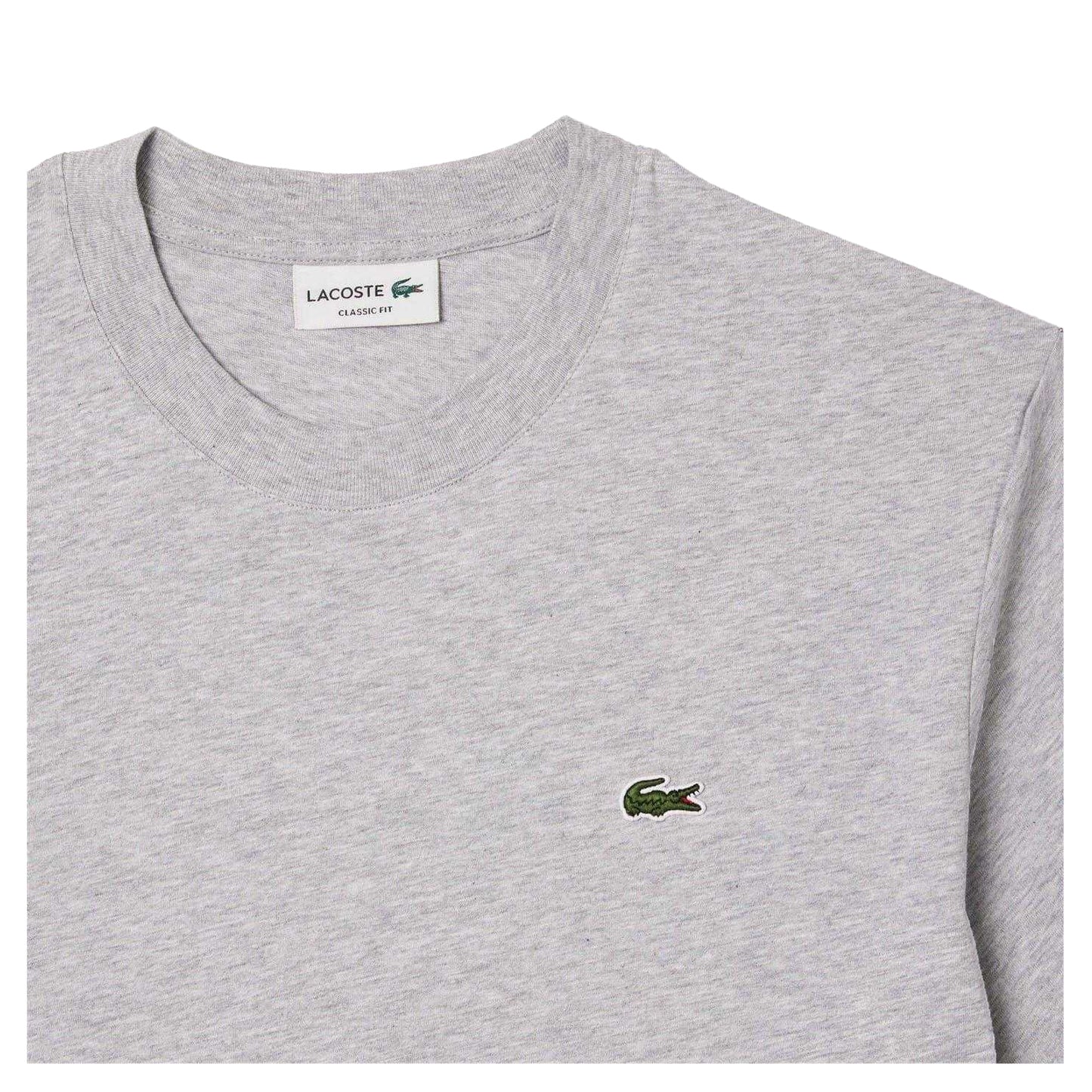 Light - Side - Lacoste Mens Embroidered Logo T-Shirt