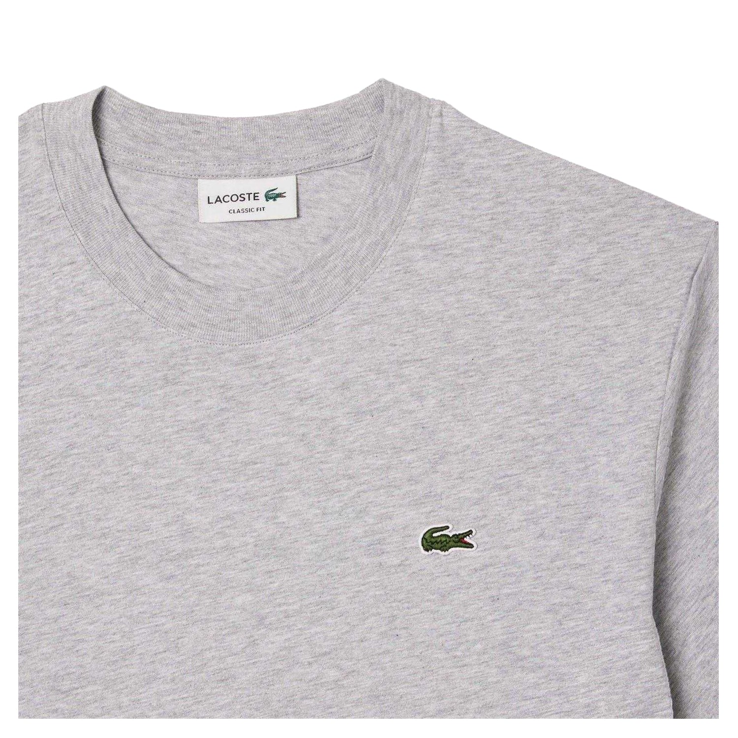 Light - Side - Lacoste Mens Embroidered Logo T-Shirt