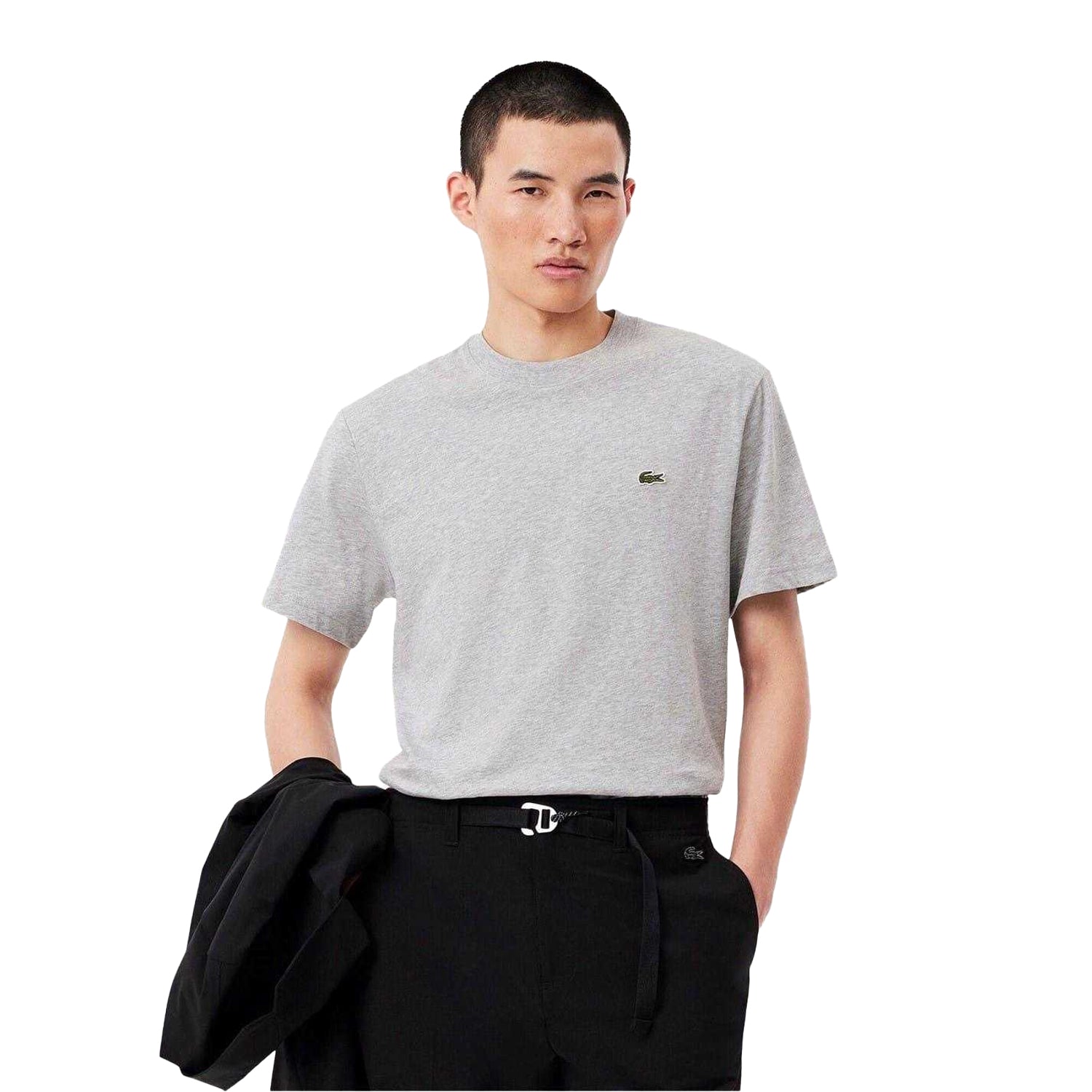 Light - Lifestyle - Lacoste Mens Embroidered Logo T-Shirt