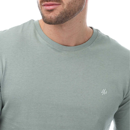 Blue-Grey-Salmon - Lifestyle - Jack And Jones Mens Crew Neck T-Shirt (Pack of 3)