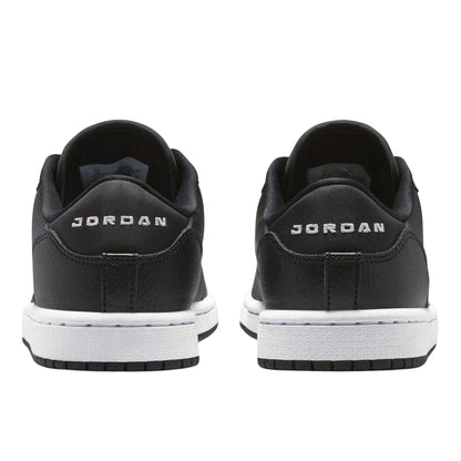 Black-White - Back - Nike Womens-Ladies Air Jordan Access Leather Trainers