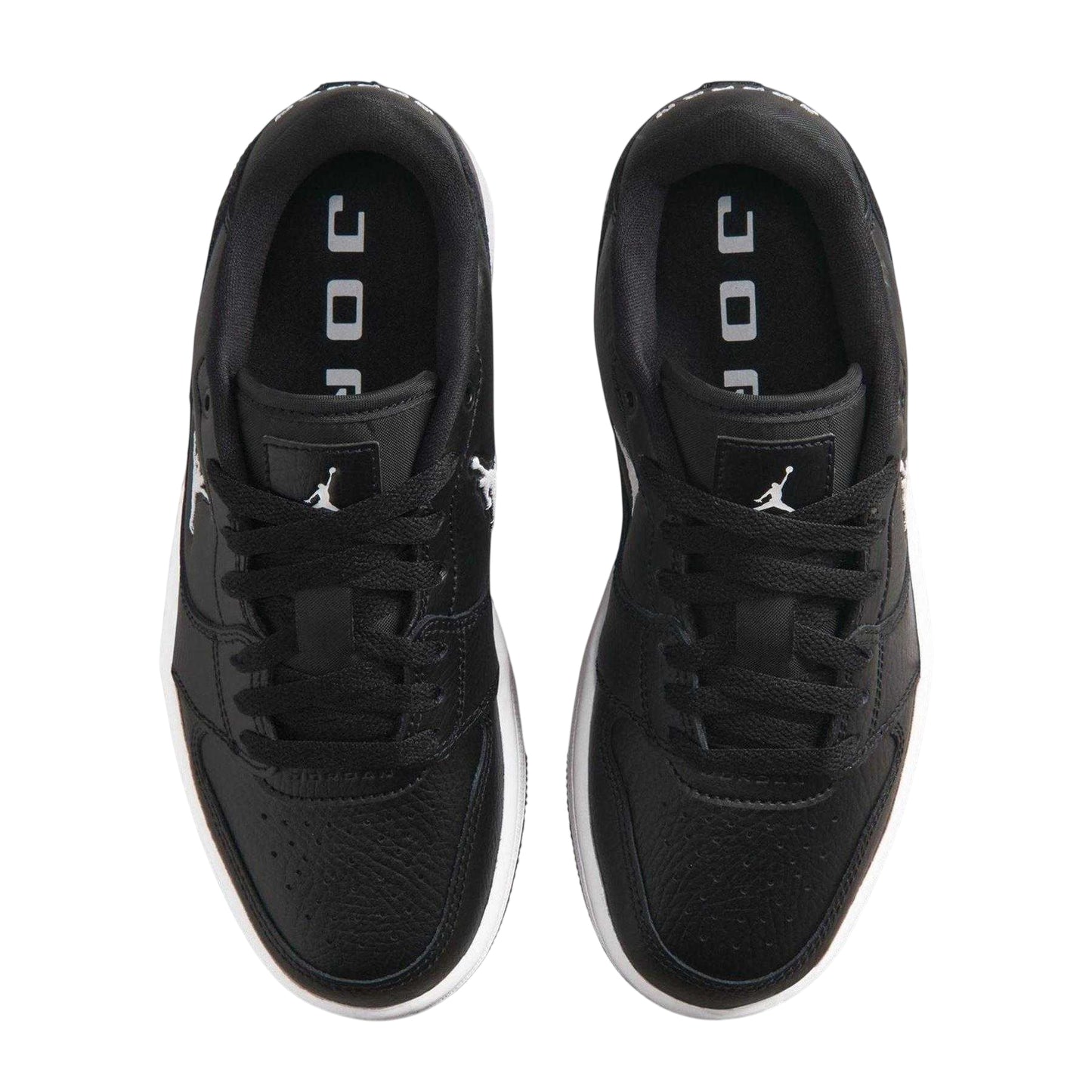 Black-White - Lifestyle - Nike Womens-Ladies Air Jordan Access Leather Trainers