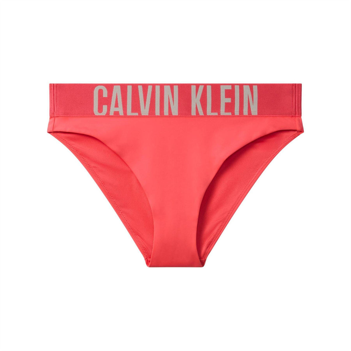 Fruit Punch - Front - Calvin Klein Womens-Ladies Classic Plain Bikini Bottoms