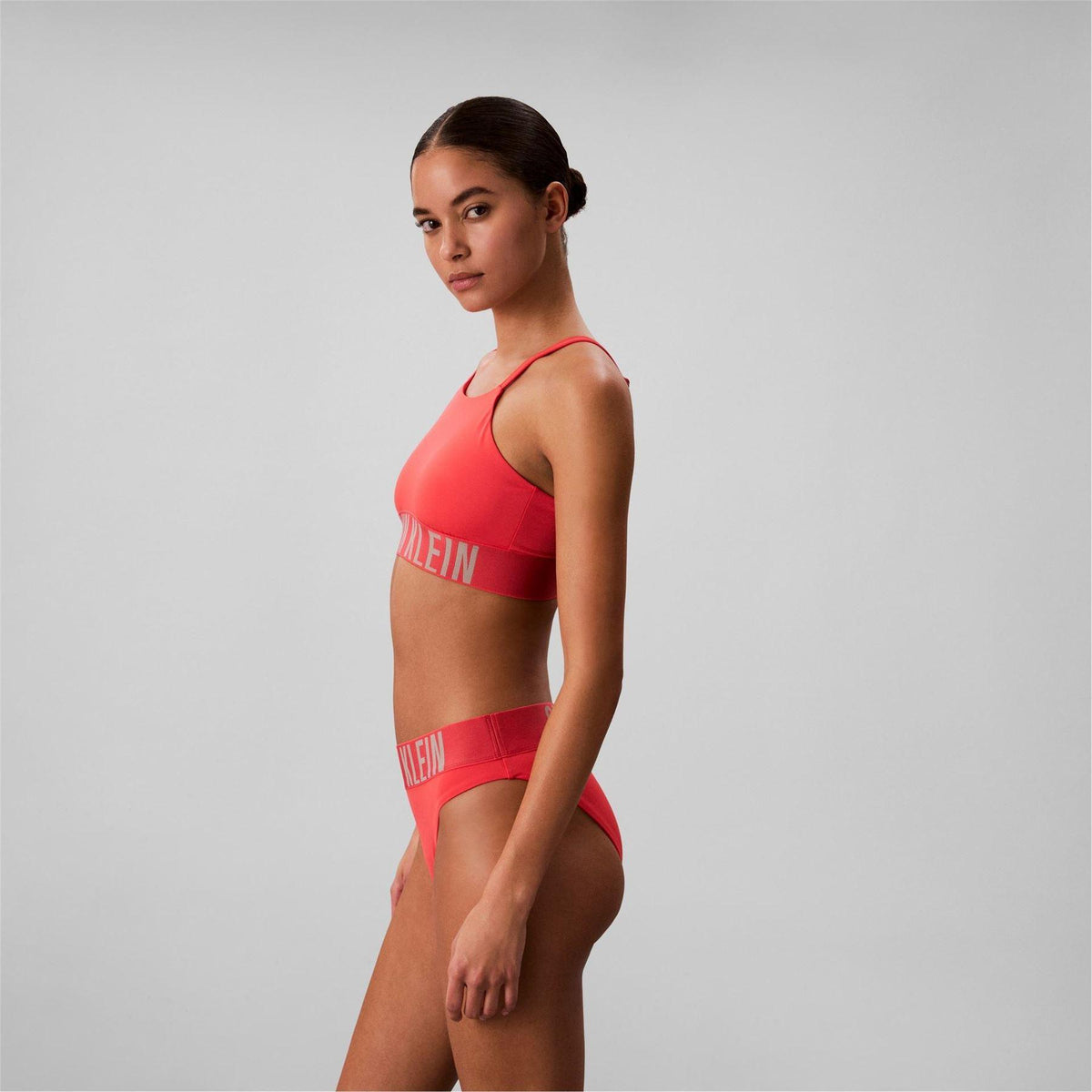 Fruit Punch - Lifestyle - Calvin Klein Womens-Ladies Classic Plain Bikini Bottoms
