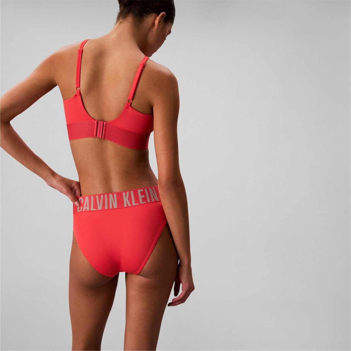 Fruit Punch - Pack Shot - Calvin Klein Womens-Ladies Classic Plain Bikini Bottoms