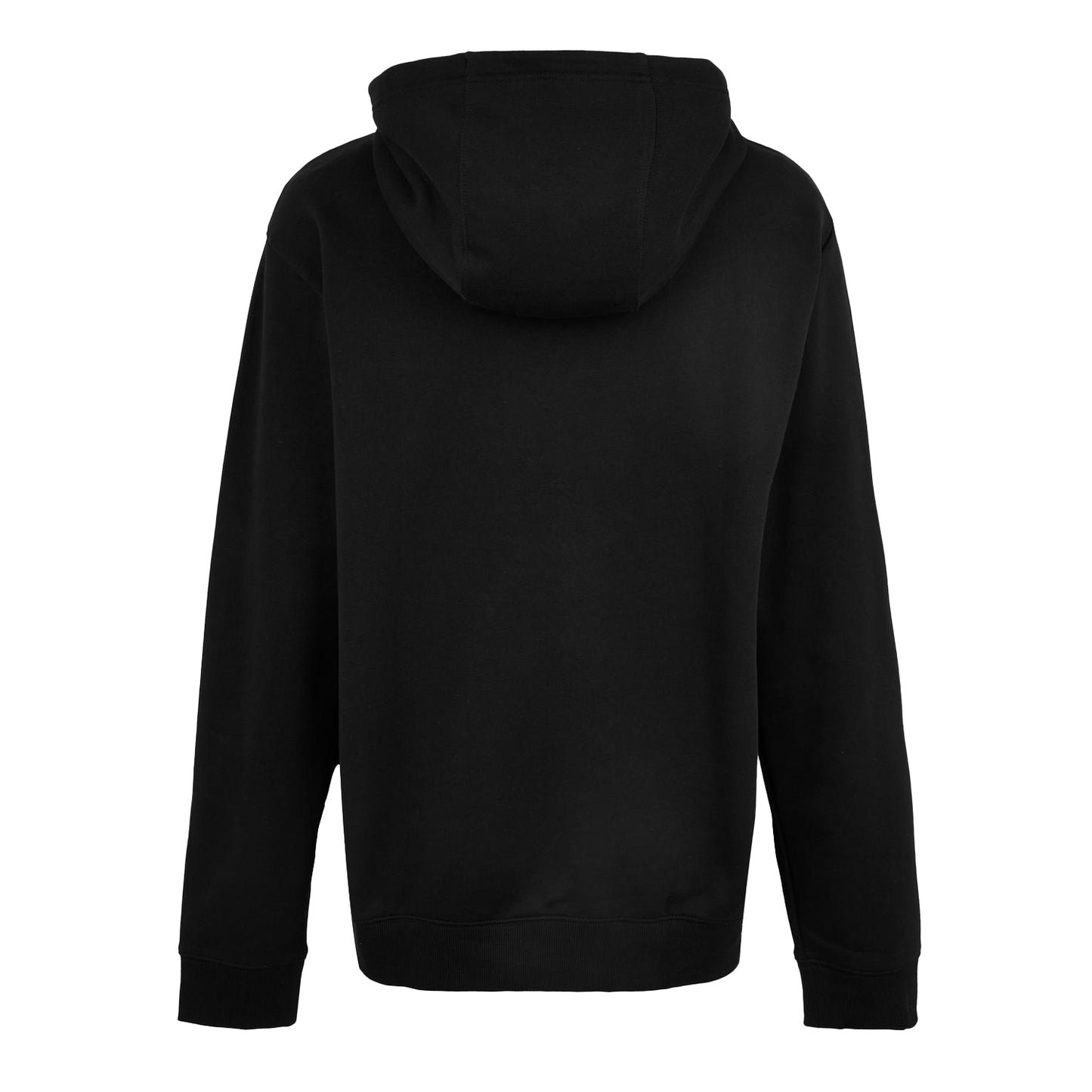 Black - Back - Hugo Mens Dog Print Cotton Hoodie