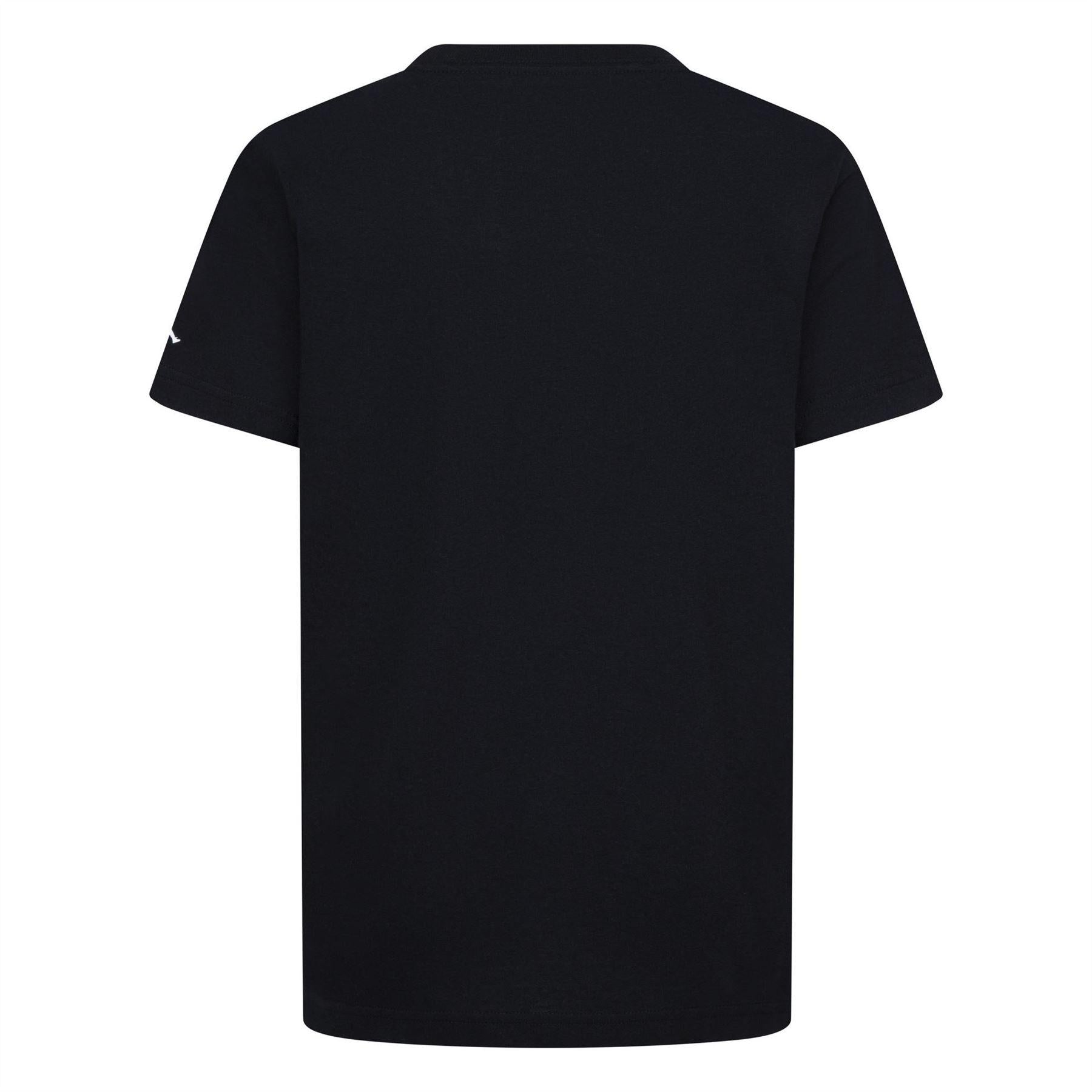 Dark Blue - Back - Nike Childrens-Kids Air Jordan Wordmark T-Shirt