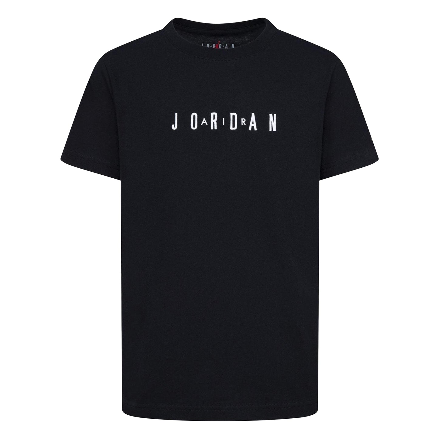 Dark Blue - Front - Nike Childrens-Kids Air Jordan Wordmark T-Shirt