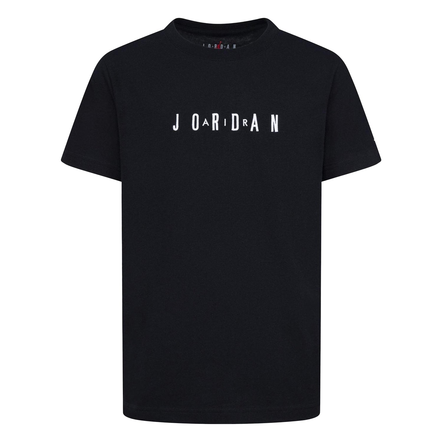 Dark Blue - Front - Nike Childrens-Kids Air Jordan Wordmark T-Shirt