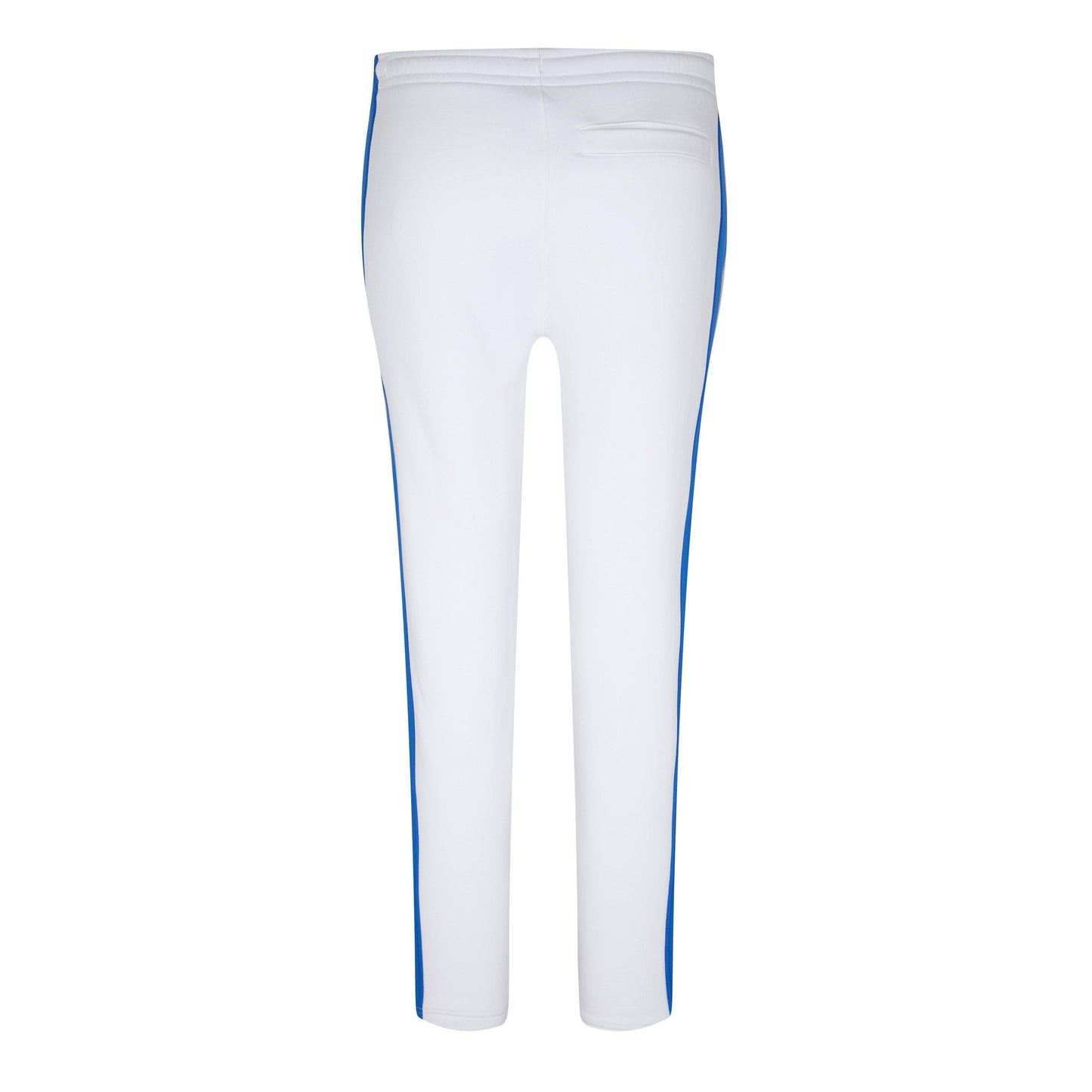 White - Lifestyle - Lacoste Mens Stripe Tracksuit Bottoms