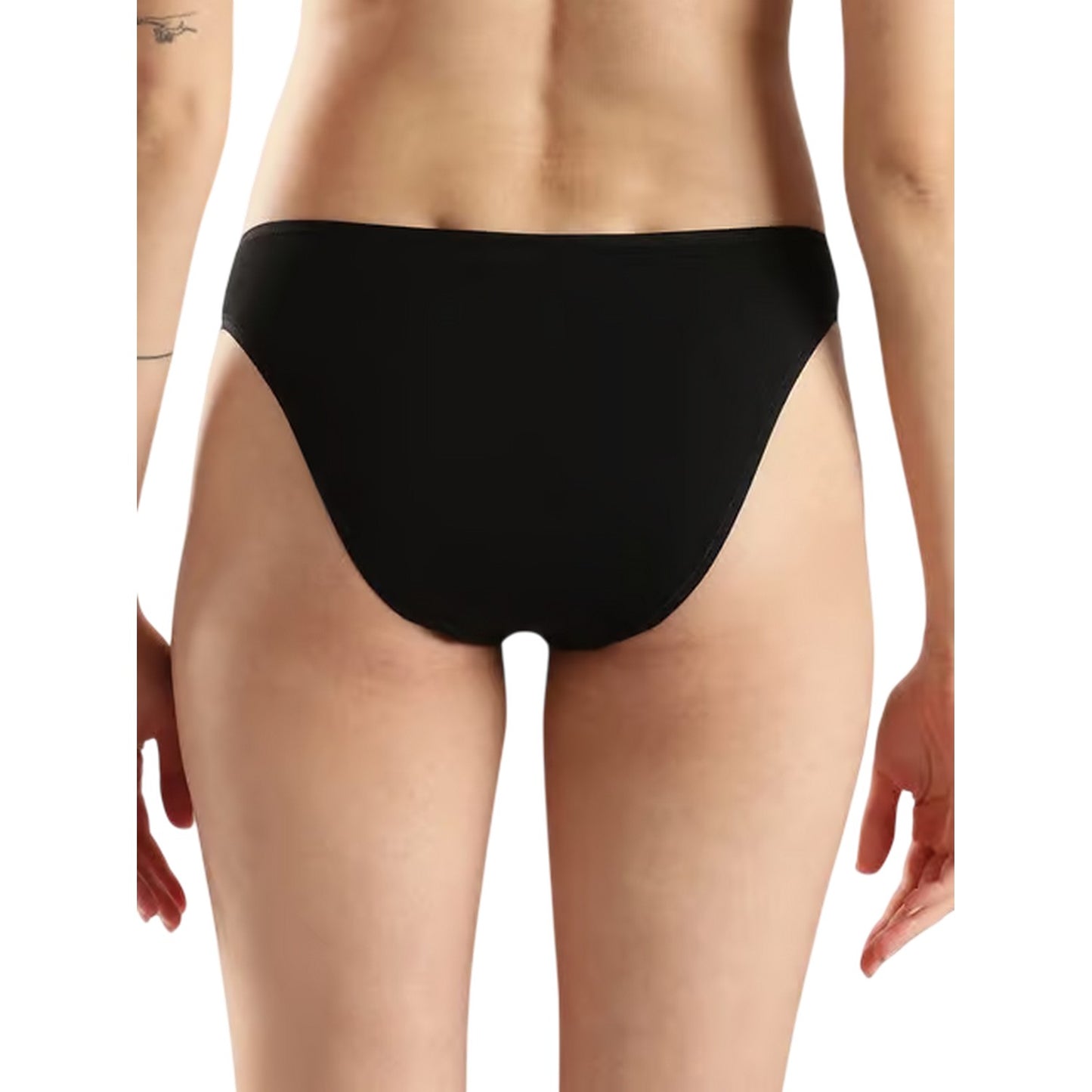 Black - Lifestyle - Calvin Klein Womens-Ladies Sheer Bikini Bottoms