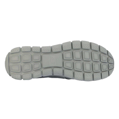 Charcoal - Lifestyle - Skechers Mens Track Syntac Leather Trainers